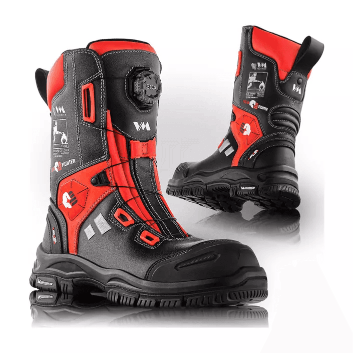 Vatrogasne čizme Red Fighter BOA
