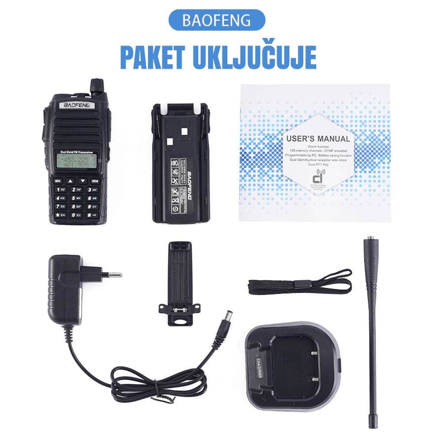 Baofeng UV-82 ručna radio stanica